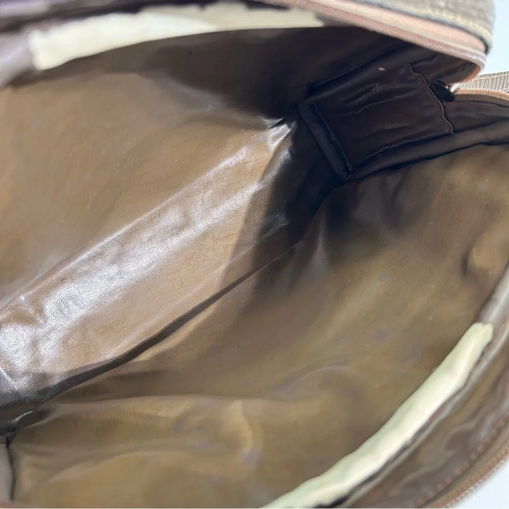 FENDI Unisex Vintage Zucca Crossbody Bag - Picture 13 of 14